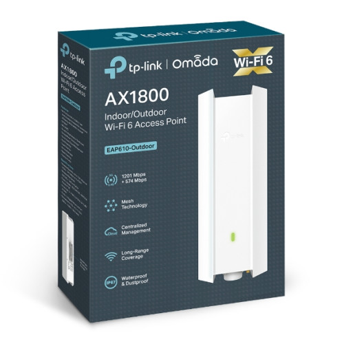 TP-LINK EAP610-OUTDOOR punto de acceso inalámbrico 1201 Mbit/s Blanco Energía sobre Ethernet (PoE) - Imagen 6