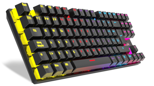 Krom Kasic TKL teclado USB Negro - Imagen 5