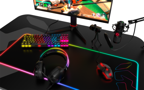 Krom Kasic TKL teclado USB Negro - Imagen 11