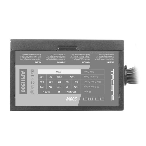 Tacens Anima APIII500 Fuente Alimentación PC ATX 500W 85% Bronze 12V Ventilador 12cm - Imagen 4