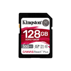 Kingston Technology Canvas React Plus 128 GB SD UHS-II Clase