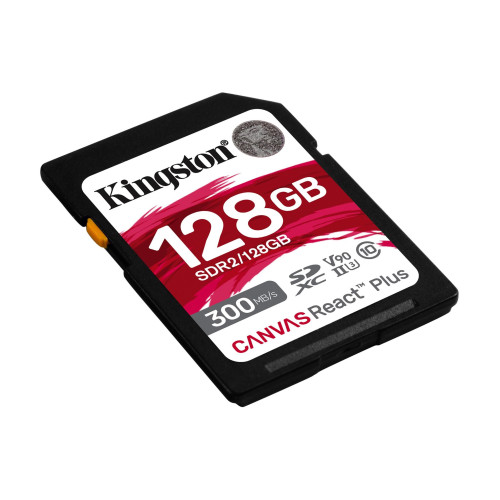 Kingston Technology Canvas React Plus 128 GB SD UHS-II Clase - Imagen 3