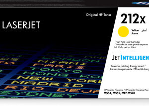 HP Cartucho de tóner Original LaserJet 212X amarillo de alta capacidad
