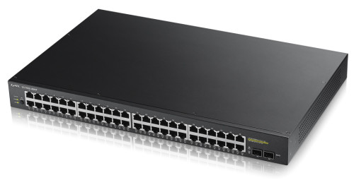 ZYXEL GS1900-48 V2, 48-PORT GBE L2 SMART SWITCH, RACKMOUNT