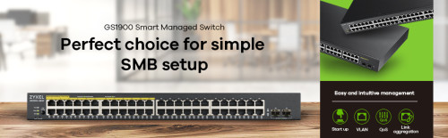 ZYXEL GS1900-48 V2, 48-PORT GBE L2 SMART SWITCH, RACKMOUNT - Imagen 6