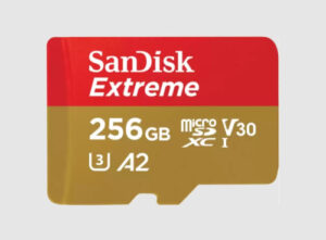 SanDisk Extreme 256 GB MicroSDXC UHS-I Clase 3