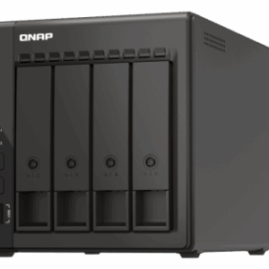 QNAP TS-453E NAS Torre Ethernet Negro J6412