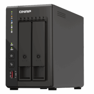 QNAP TS-253E NAS Torre Ethernet Negro J6412