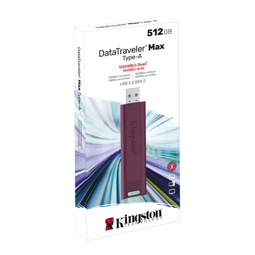 Kingston Technology DataTraveler Max unidad flash USB 512 - Imagen 4