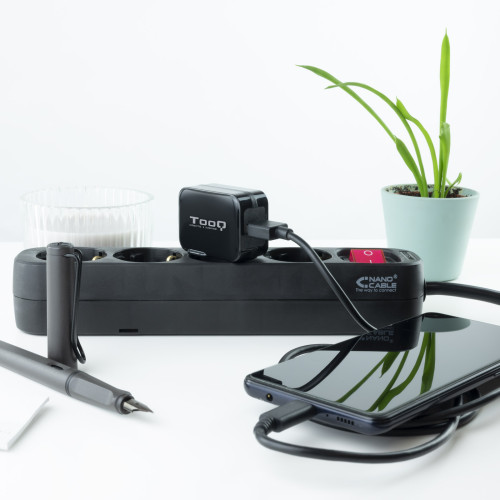 TooQ TQWC-1S01 cargador de dispositivo móvil Negro Interior - Imagen 5