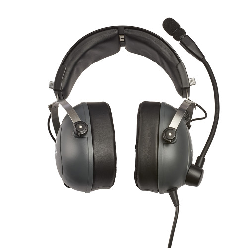 Thrustmaster 4060196 auricular y casco Auriculares Alámbrico Aviación/Control de tráfico aéreo Gris - Imagen 5
