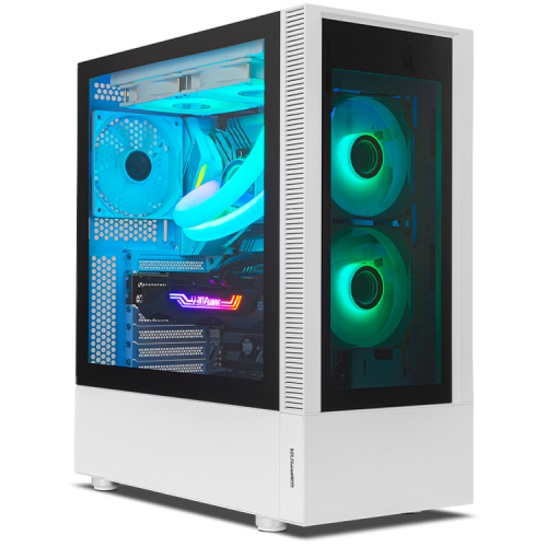 NOX Hummer Nemesis Midi Tower Blanco - Imagen 2