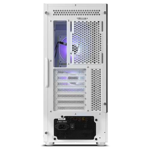 NOX Hummer Nemesis Midi Tower Blanco - Imagen 12