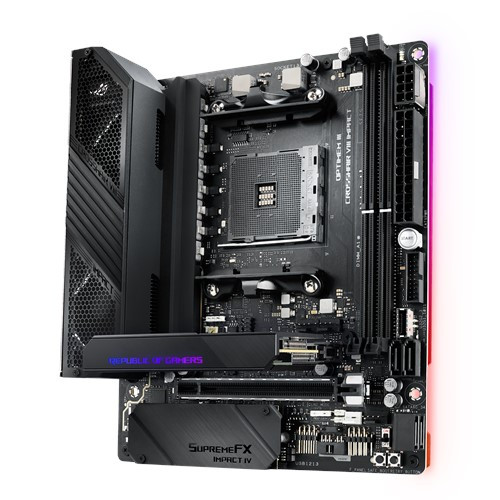 ASUS ROG Crosshair VIII Impact AMD X570 Zócalo AM4 Mini DTX - Imagen 3