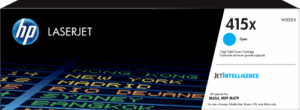 HP Cartucho de tóner Original LaserJet 415X cian de alta capacidad