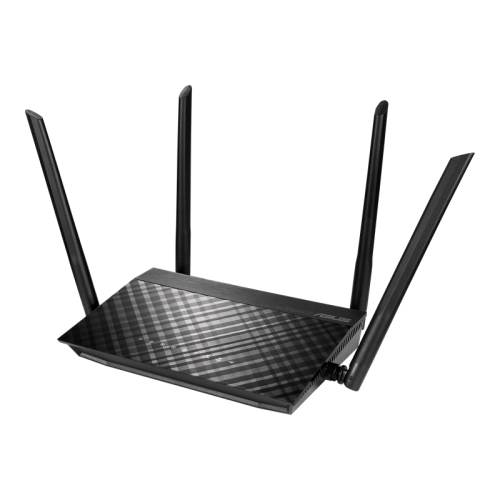 ASUS RT-AC1300G PLUS V3 router inalámbrico Gigabit Ethernet Doble banda (2,4 GHz / 5 GHz) 4G Negro - Imagen 2