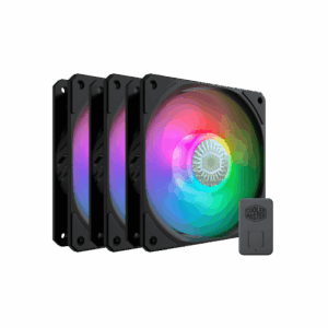 Cooler Master SickleFlow 120 ARGB Carcasa del ordenador Ventilador 12 cm Negro 3 pieza(s)