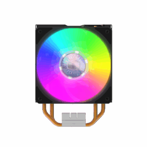 Cooler Master Hyper 212 LED Turbo ARGB Carcasa del ordenador Enfriador 12 cm Negro, Plata 1 pieza(s)