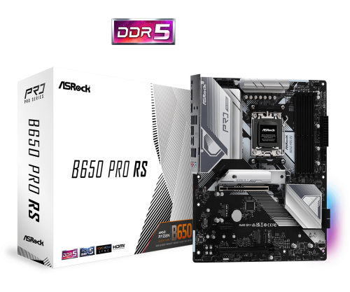 Asrock B650 Pro RS AMD B650 Zócalo AM5 ATX