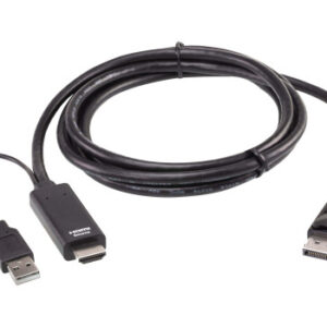 ATEN Cable HDMI a DisplayPort True 4K de 1,8 m
