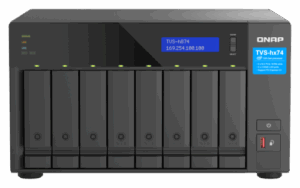 QNAP TVS-h874 NAS Torre Ethernet Negro i5-12400