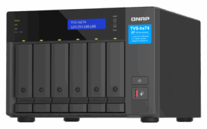 QNAP TVS-H674 NAS Torre Ethernet Negro i5-12400