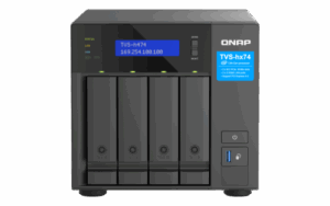 QNAP TVS-H474 NAS Torre Ethernet Negro G7400
