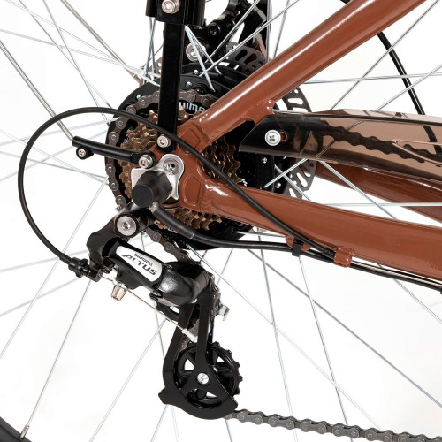 YOUIN YOURIDE VIENA - PASEO - RUEDA 28” - BATERIA INTEGRADA Y EXTRAIBLE - OCRE - Imagen 5