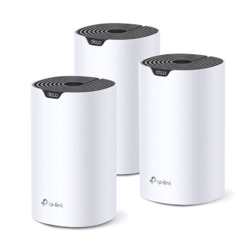 TP-Link Deco S7 (3-pack) Doble banda (2,4 GHz / 5 GHz) Wi-Fi 5 (802.11ac) Blanco, Negro Interno - Imagen 2