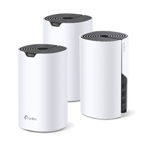 TP-Link Deco S7 (3-pack) Doble banda (2,4 GHz / 5 GHz) Wi-Fi 5 (802.11ac) Blanco, Negro Interno - Imagen 3