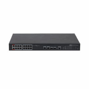 (DH-PFS4218-16ET-240-V3) DAHUA SWITCH L2 HI-POE GESTIONABLE 16 PUERTOS 10/100 + 2 COMBO GIGABIT/SFP UPLINK