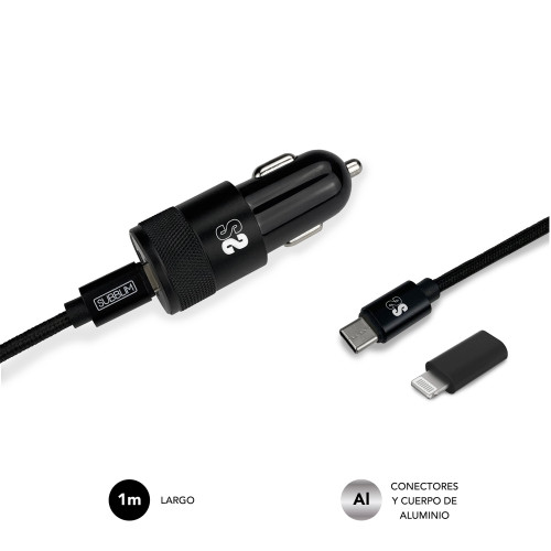 DUAL CAR CHARGER PD20W+QC3.0+C TO C/LIGHTNING B - Imagen 5
