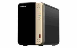 QNAP TS-264 NAS Torre Ethernet Negro, Oro N5095