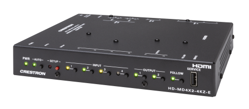 CRESTRON 4X2 4K60 4:4:4 HDR AV SWITCHER (HD-MD4X2-4KZ-E) 6511307 - Imagen 2
