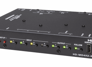 CRESTRON 4X2 4K60 4:4:4 HDR AV SWITCHER (HD-MD4X2-4KZ-E) 6511307
