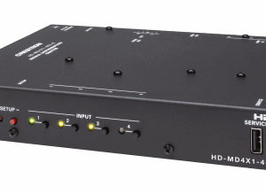 CRESTRON 4X1 4K60 4:4:4 HDR AV SWITCHER (HD-MD4X1-4KZ-E) 6511306