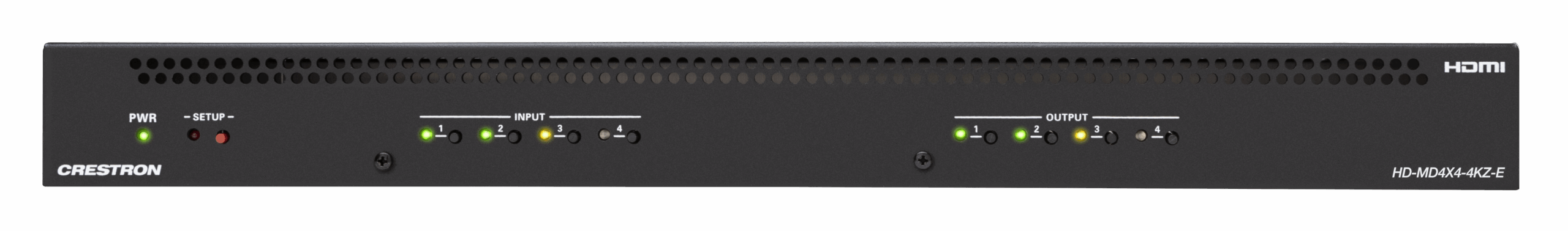 CRESTRON 4X4 4K60 4:4:4 HDR AV SWITCHER (HD-MD4X4-4KZ-E) 6511308 - Imagen 3