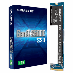 Gigabyte Gen3 2500E SSD 1TB M.2 1000 GB PCI Express 3.0 3D NAND NVMe
