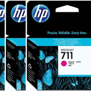 HP 711 PACK 3 CARTUCHOSS DE TINTA HP711 MAGENTA (CZ135A)