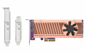 QNAP QM2-2P-344A tarjeta y adaptador de interfaz Interno M.2