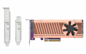 QNAP QM2-2P-384A tarjeta y adaptador de interfaz Interno M.2