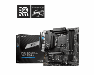 MSI PRO B760M-A WIFI DDR4 placa base LGA 1700 micro ATX