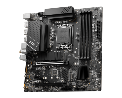 MSI PRO B760M-A WIFI DDR4 placa base LGA 1700 micro ATX - Imagen 4