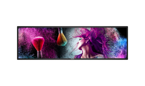 MONITOR PHILIPS 37" S-LINE / PANEL 32:9 / 1950x540 700CD/M2 / 8MS / PIXEL PITCH 0.47X0.47 / VESA 400X200/M6 / SOC SI/ USO LANDSCAPE PORTRAIT 24/7 / OPS NO / NO WIFI / 1XRJ45 (37BDL3050S/00) - Imagen 2