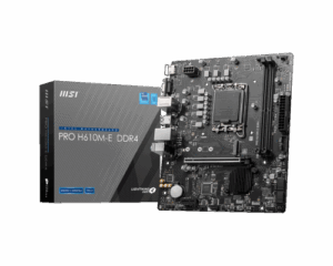 MSI PRO H610M-E DDR4 placa base Intel H610 LGA 1700 micro ATX