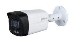(DH-HAC-HFW1239TLMP-IL-A-0280B-S2) DAHUA CÁMARA HÍBRIDA BULLET HDCVI 2MP FULL COLOR PAL SOPORTE METAL LUZ DUAL INTELIGENTE MICRO INTEGRADO 2.8MM