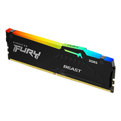 Kingston Technology FURY Beast RGB módulo de memoria 8 GB 1 x 8 GB DDR5 6000 MHz - Imagen 3