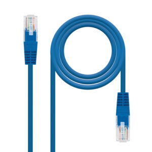NANOCABLE CABLE RED LATIGUILLO RJ45 CAT.6 UTP AWG24, AZUL, 3