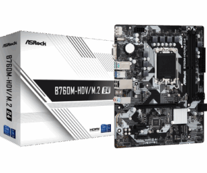 Asrock B760M-HDV/M.2 D4 Intel B760 LGA 1700 micro ATX