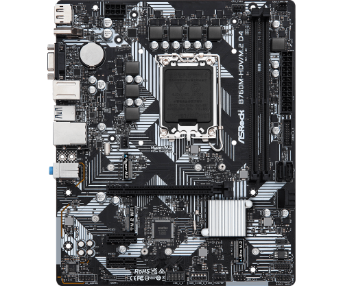 Asrock B760M-HDV/M.2 D4 Intel B760 LGA 1700 micro ATX - Imagen 3